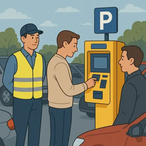 Drivers Are Approaching to Settle their Parking Charges
