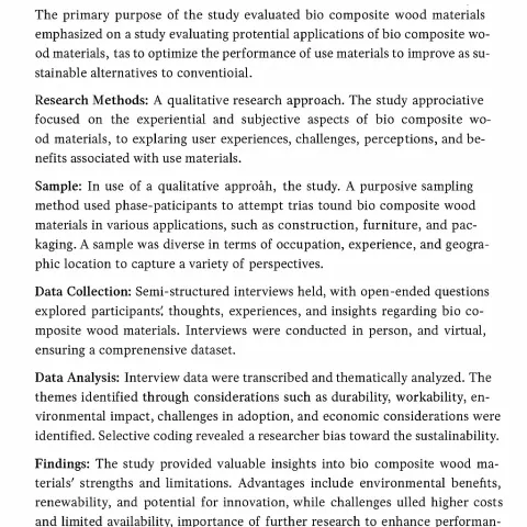 Detailed Text Document Titled "Qualitative Research Critique Example"