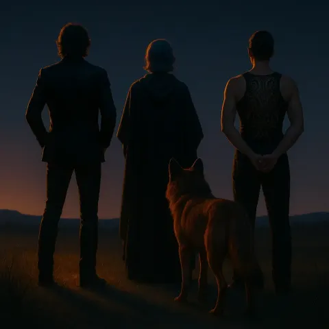 Three Diverse Figures