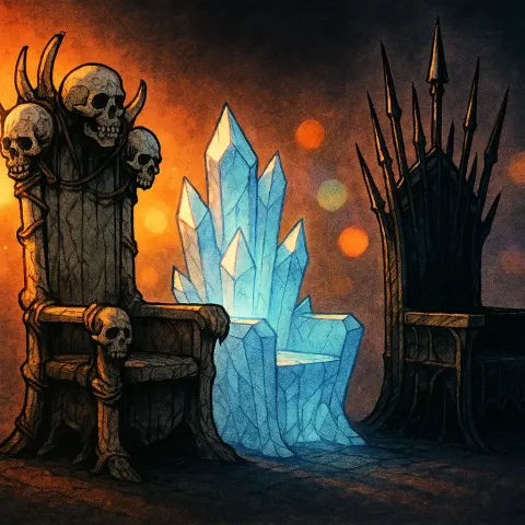 Within a Scene Defined by Visible Inking Techniques
