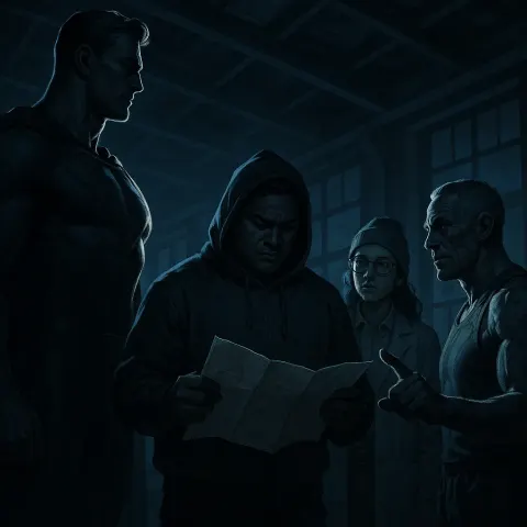 Imposing Hero Listens as a Pacific Islander Champion