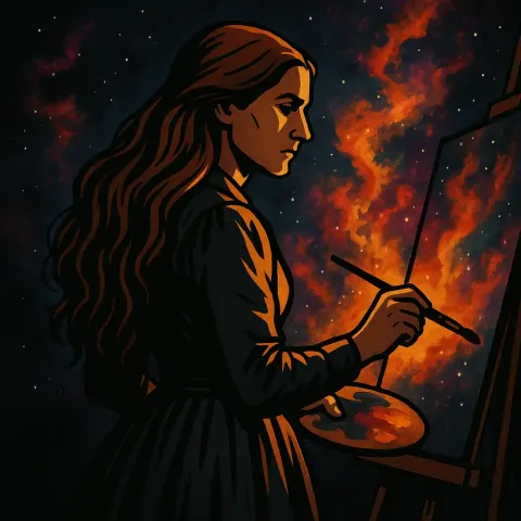 Middle-aged Adult Artist