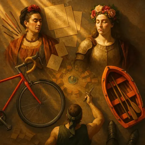 Emphasizing Texture as a Compositional Element with an Automatism Influence