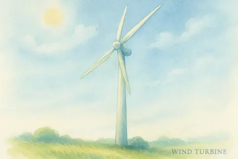 Wind Turbine ## 🎨 Artistic Style