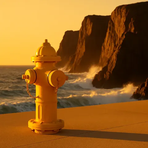Lone Fire Hydrant