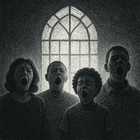 Diverse Yawls Silhouetted by Volumetric
