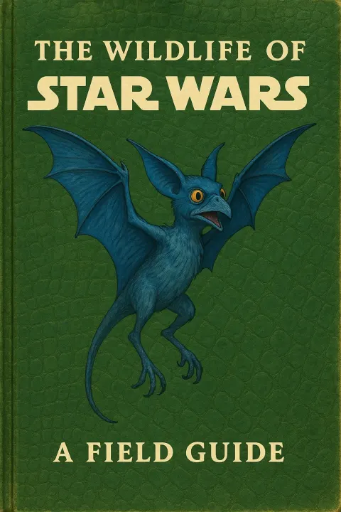 Field Guide Cover Titled "The Wildlife of Star Wars"