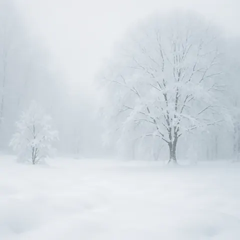Blanket of Snow Covered the Ground