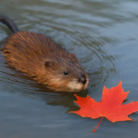 Maple Leaf Representing Canada