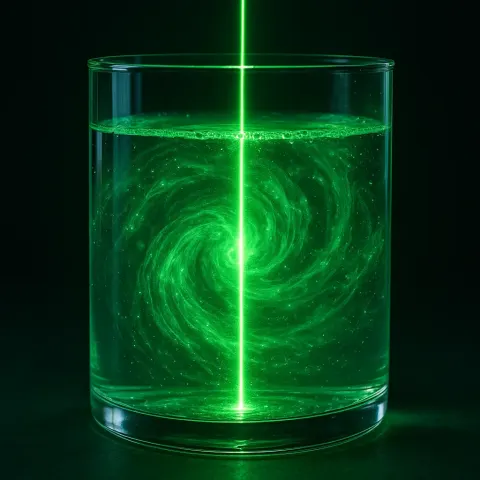 Radiant Beam of Laser