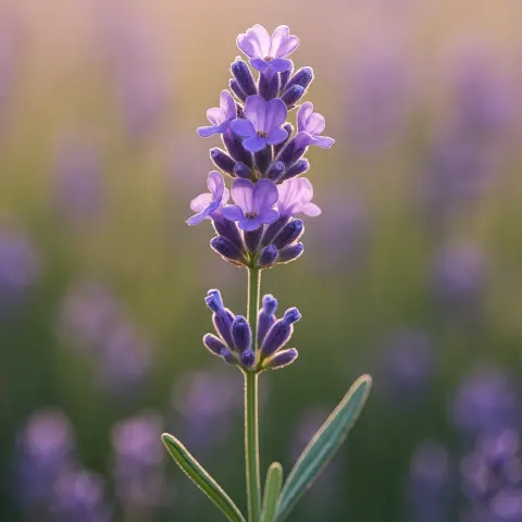 Fragile Bloom Often Found Across the Landscapes of Provence