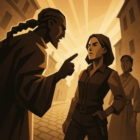 Fierce Mentor Figure