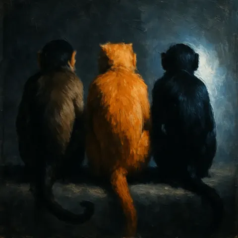 Trio of Capuchins