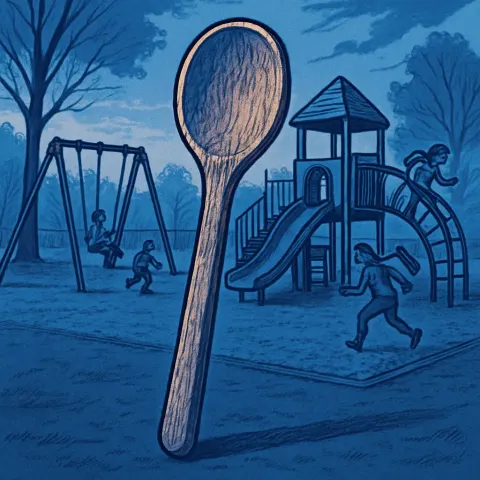 Single Wooden Spoon