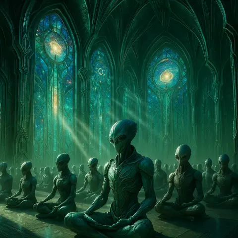 Amid a Sprawling Celestial Haven
