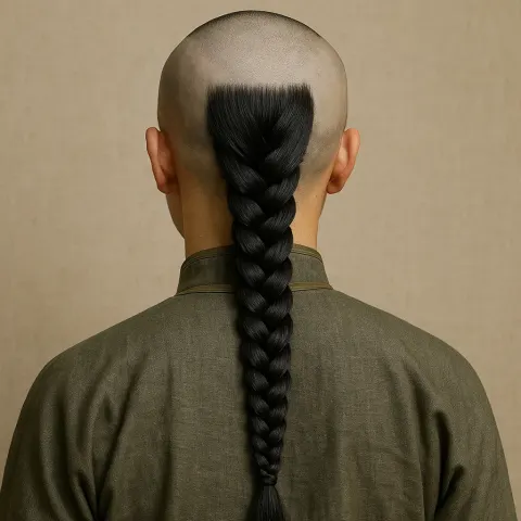Hairstyle Influenced by Manchu Traditions