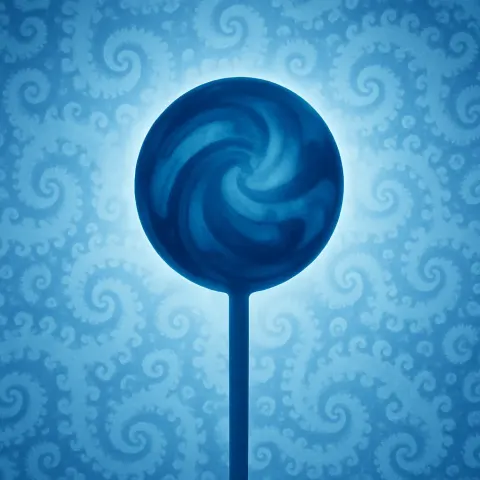 Single Spherical Lollipop