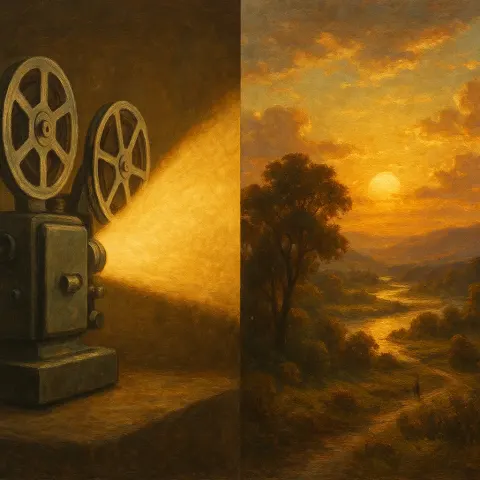 Begin with the Activation Sequence of a Classic Film Projector