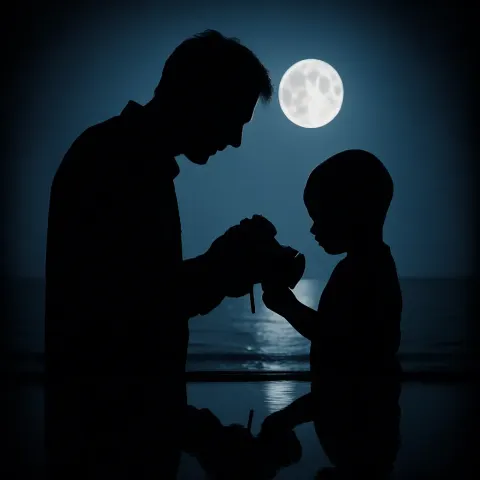 Profiled in Stark Silhouette