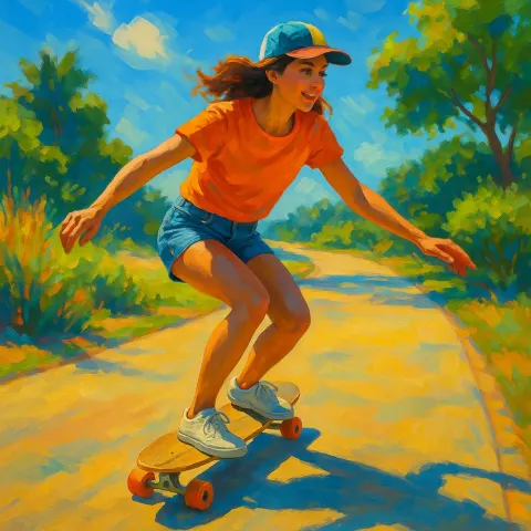 Depict a Lively Scene