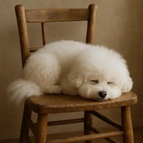 Rustic Wooden Chair Serves as the Resting Spot