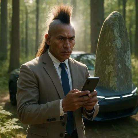 Infamous Figure of Indigenous Native American Descent