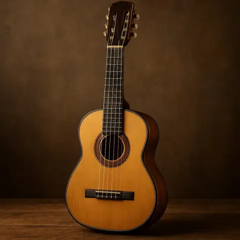 Instrument Made of Wood with Strings