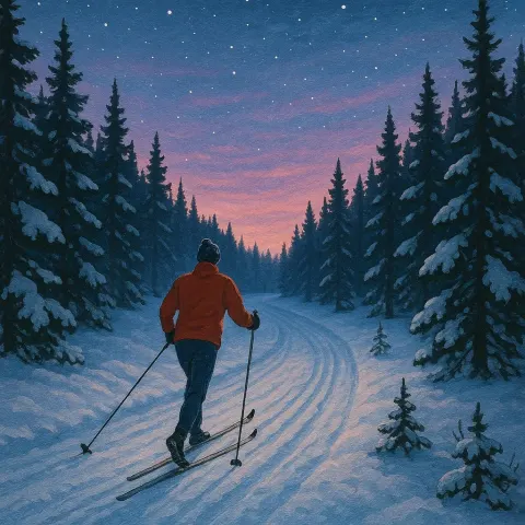 Amid a Twilight Sky