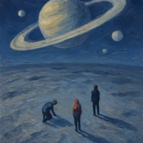Three Minuscule Figures—one Slightly