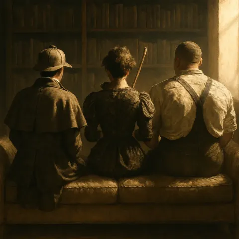 Sherlock-style Detective in Culottes