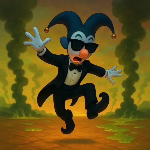 Expressive Disney-Pixar Jester