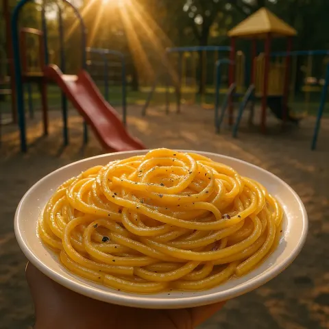 Rich Bucatini Carbonara