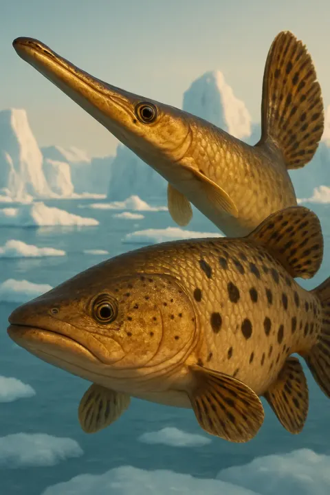 Two Distinct Gars—one Exceptionally Long and Slender
