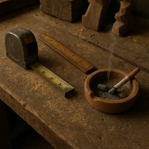 On a Weathered Workbench