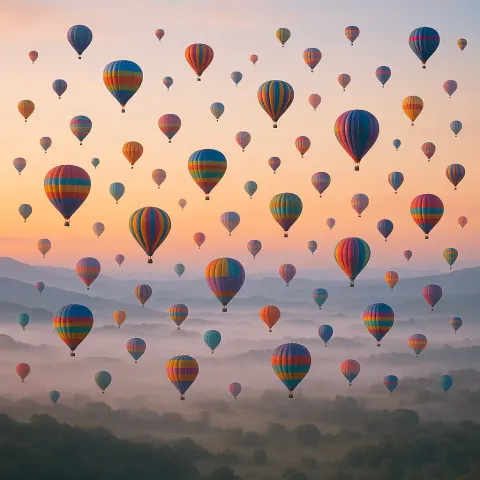 Dozens of Colorful