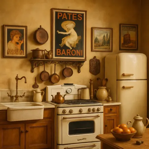 Kitchen Radiates an Enduring Allure