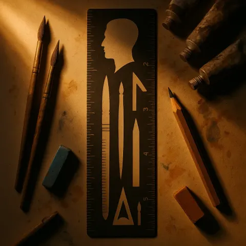 Ruler's Rigid Silhouette