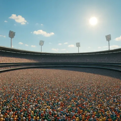 Vast Sea of People