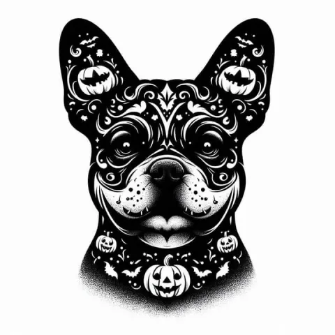 SVG: Halloween French Bulldog