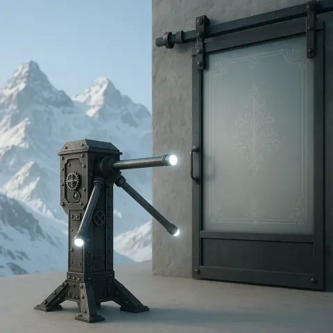 Waist-high Tripod Turnstile