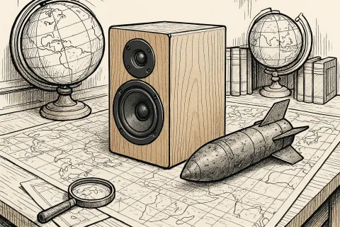Antique Explorer's Desk