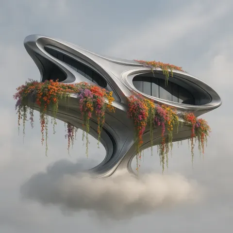 Suspended Gracefully Above the Ground
