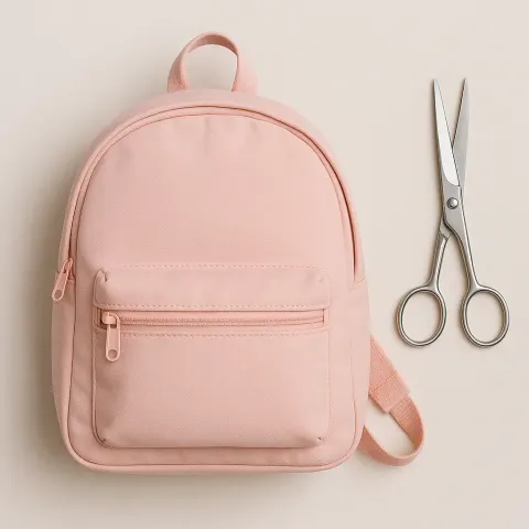Pale Pink Backpack