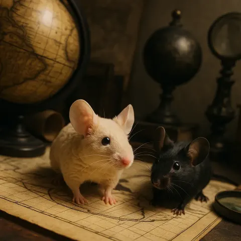 Champagne Beige Mouse—characterized by its Velvety Rex Fur