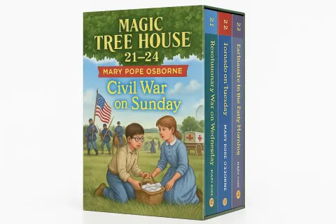 Boxed Set of "Magic Tree House" Books #21–24