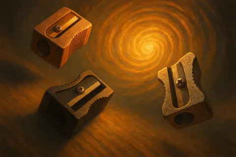 Three Varied Pencil Sharpeners