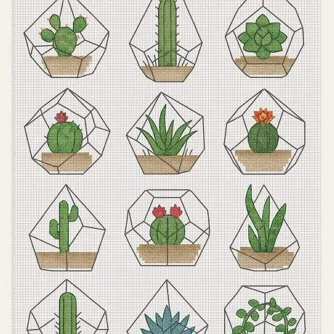 Download a Detailed PDF Cross Stitch Pattern Immediately