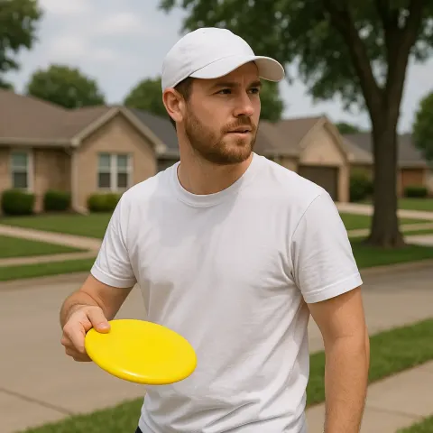 Person in a White Shirt