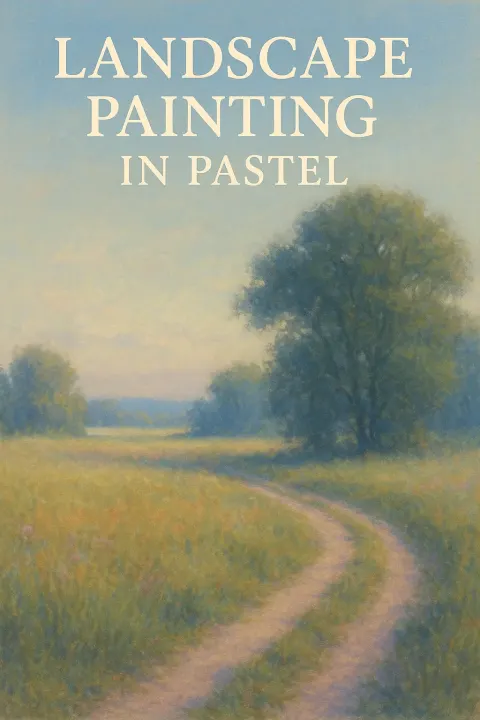 Book Cover Featuring "Landscape Painting in Pastel"