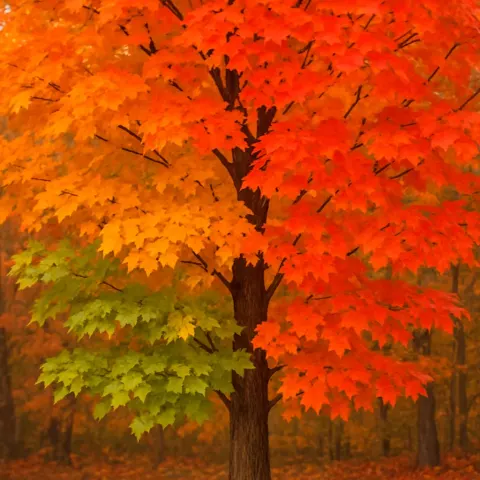Maple Tree in Autumn